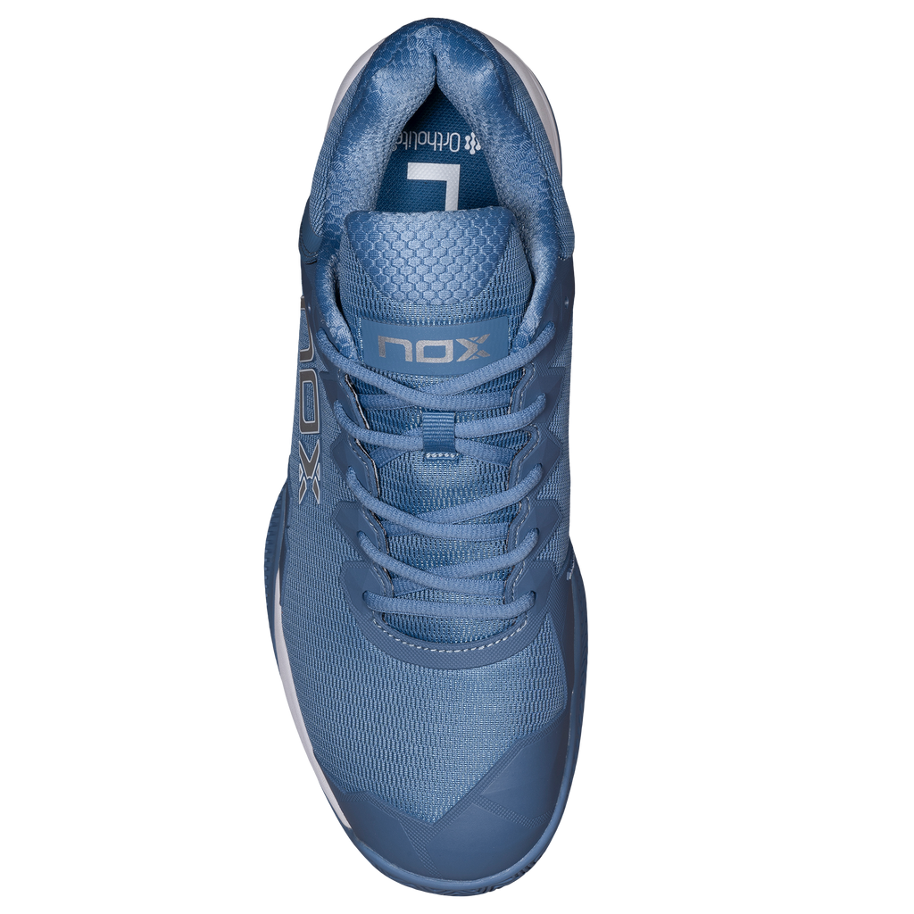 Nox Men's ML10 Hexa Padel Shoes Blue Silver