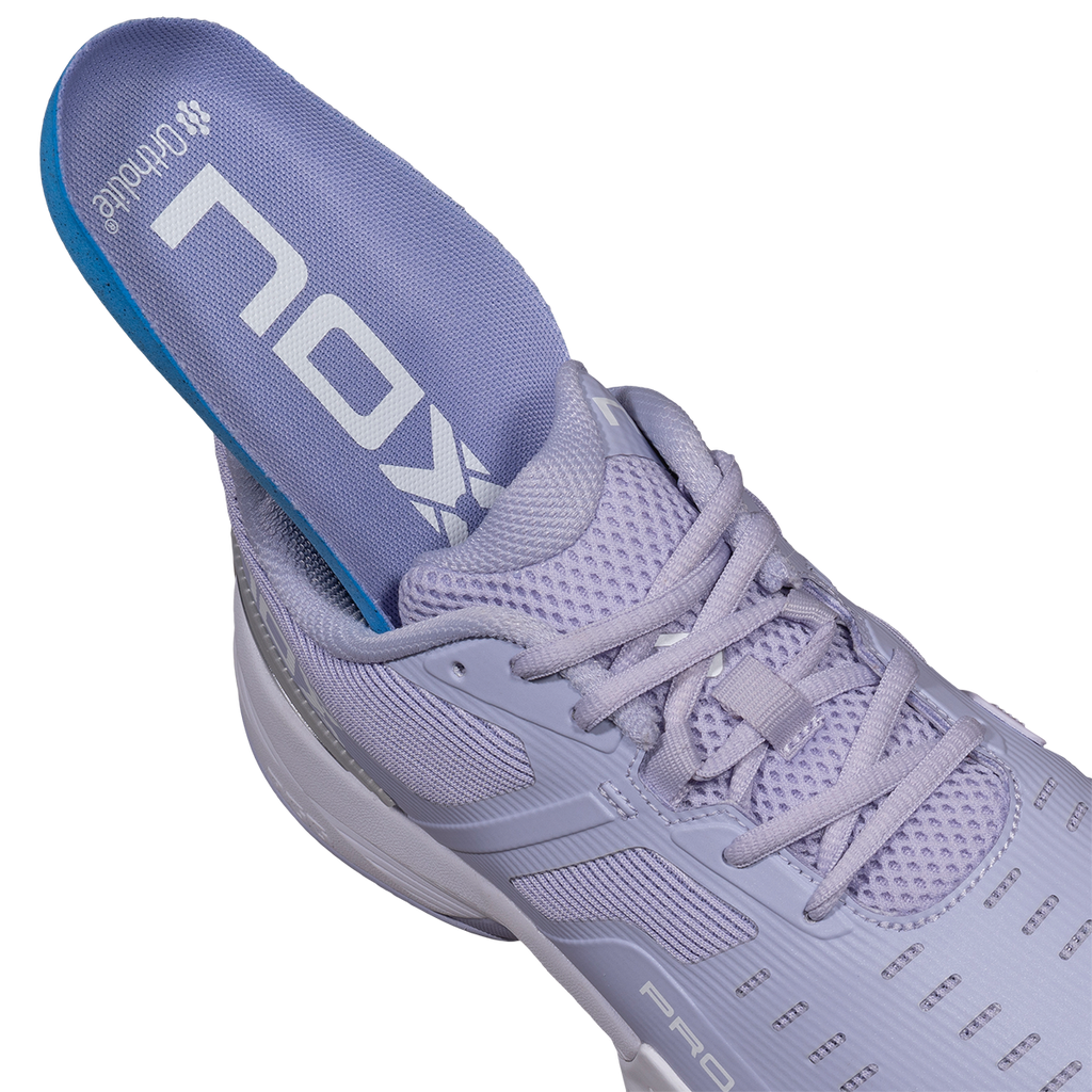 Nox Women's AT10 Pro Padel Shoes 26 Purple White