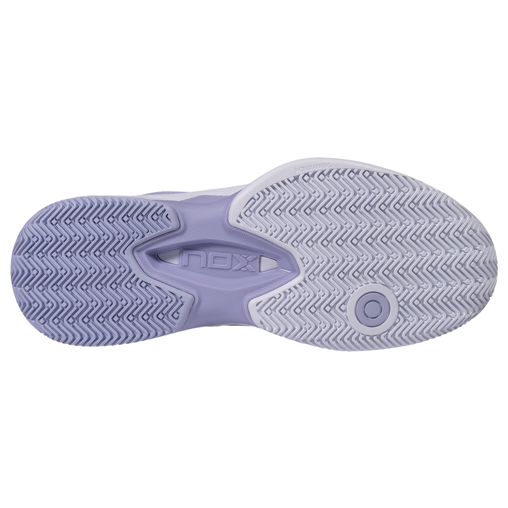 Nox Women's AT10 Pro Padel Shoes 26 Purple White