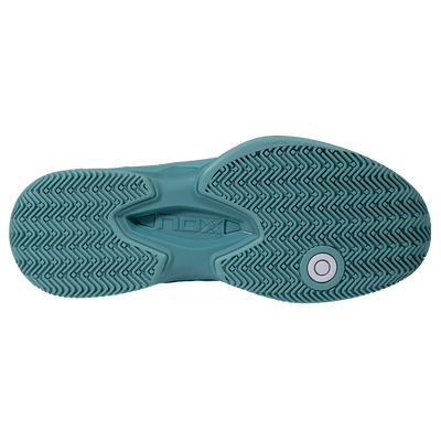 Nox Men's AT10 Pro Padel Shoes 26 Turquoise White