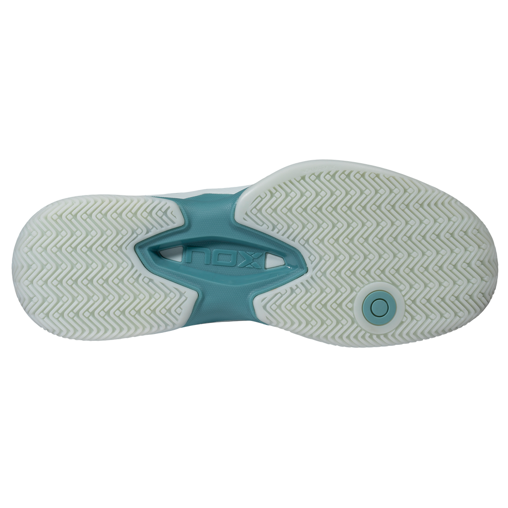 Nox Women's AT10 Lux Padel Shoes 26 Morning Mist Turquoise
