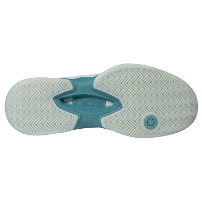 Nox Women's AT10 Lux Padel Shoes 26 Morning Mist Turquoise