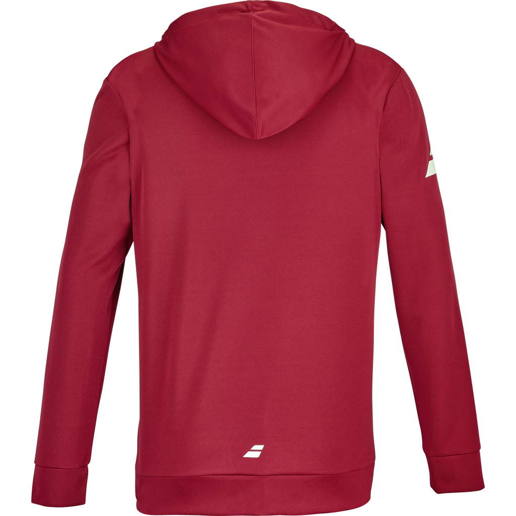 Babolat Men's Padel Hood Sweat Lebron Red Dahlia