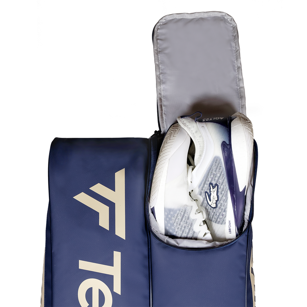 Tecnifibre Tour Endurance 6 Racket Bag Navy/Beige