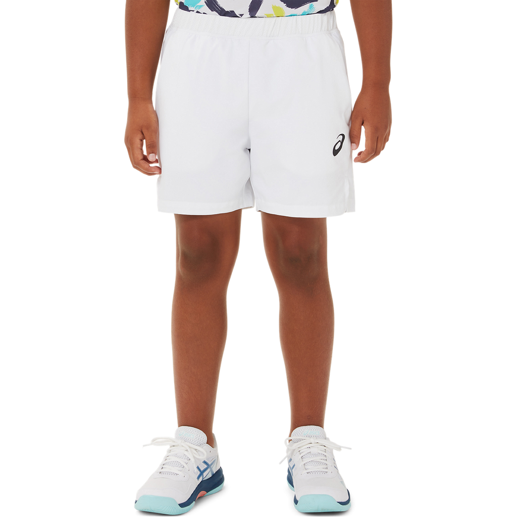 Asics Boys Tennis Short Brilliant White