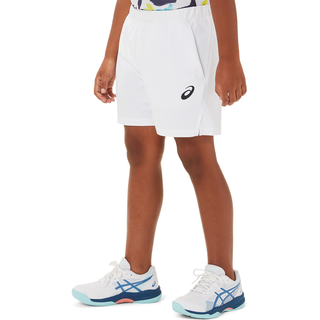 Asics Boys Tennis Short Brilliant White