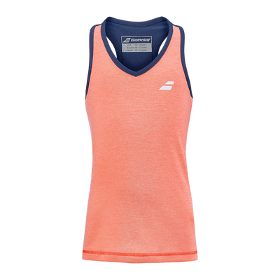 Babolat Girls Play Tank Top Fluo Strike Estate Blue