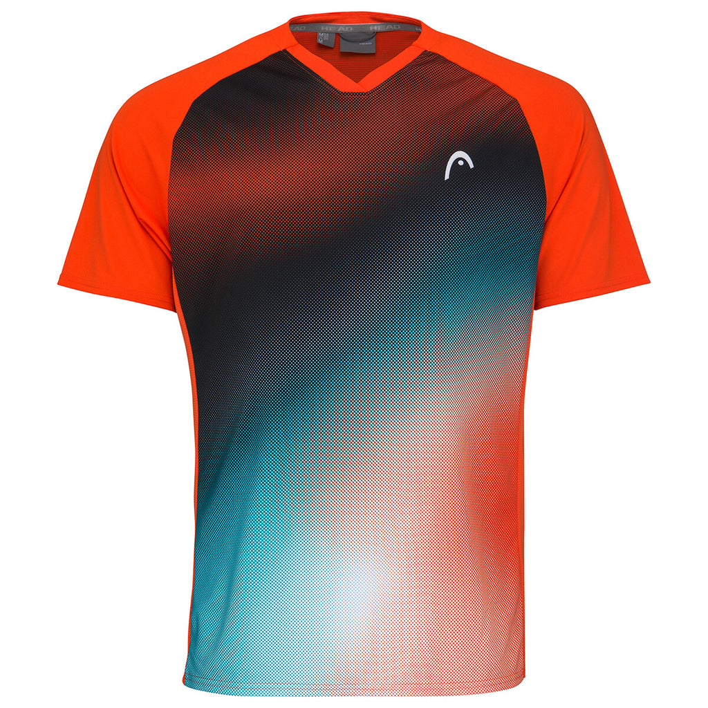 Head Boys Topspin T-Shirt Tangerine