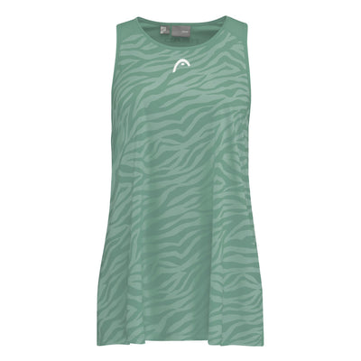 HEAD Girls Agility Tank Top Nile Green