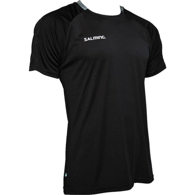 Salming Junior Core 22 Match T-Shirt Black Asphalt