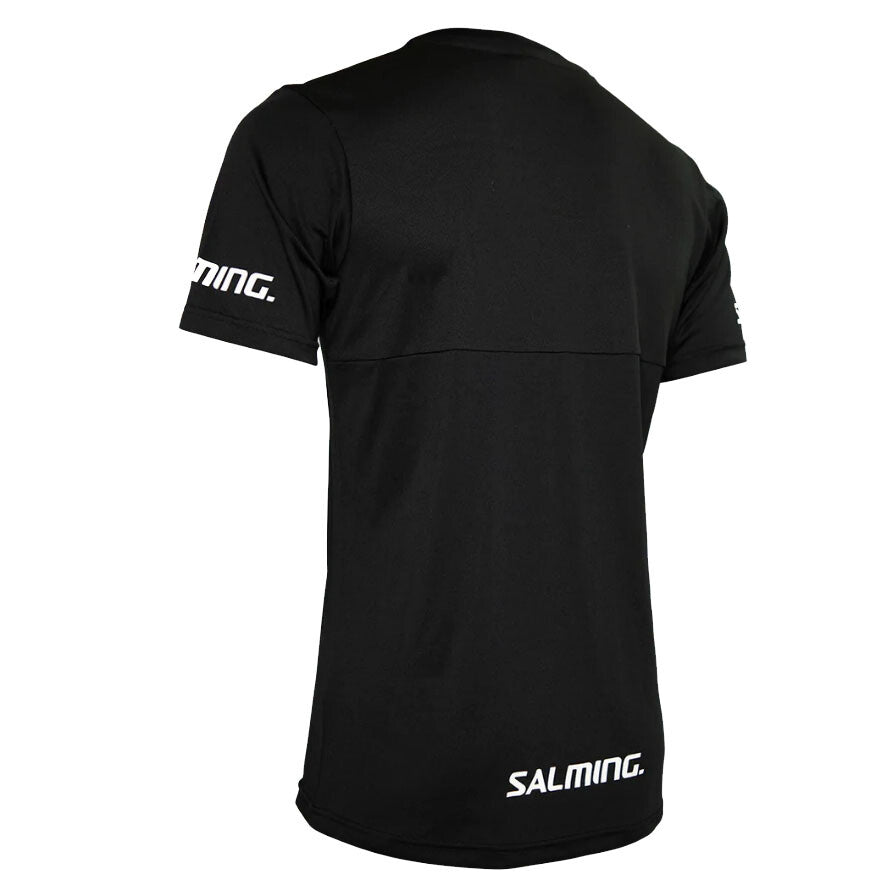 Salming Junior Core 22 Training Tee Black Asphalt