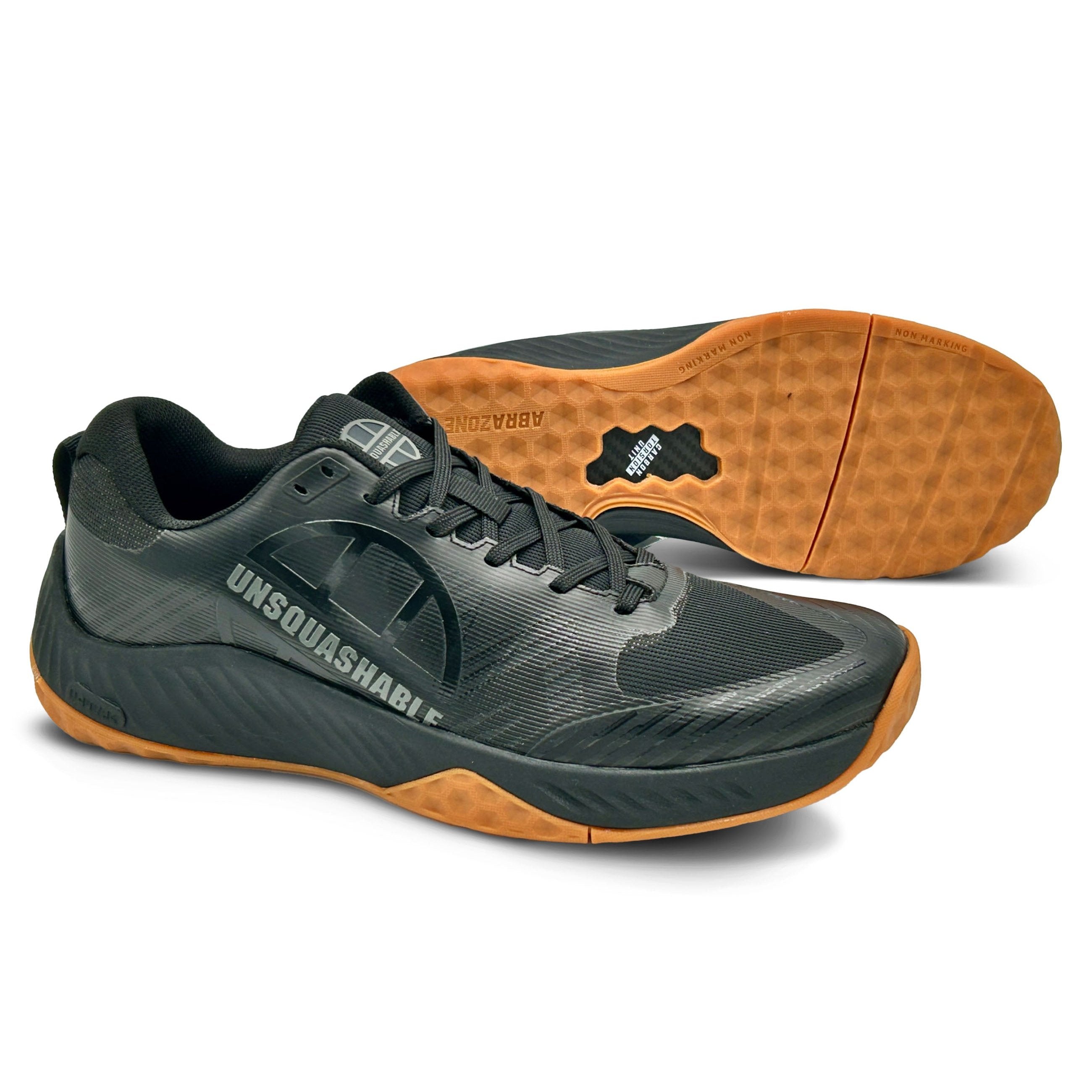 UNSQUASHABLE CROSS-TEC BLACK Squash Shoes – PDHSports