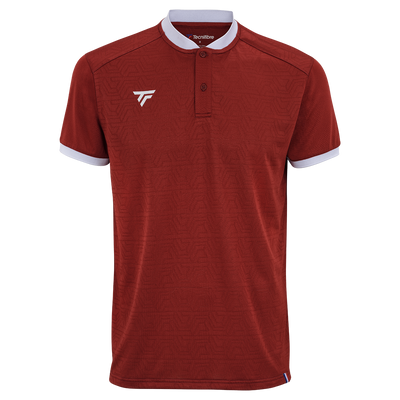 Tecnifibre Men's Team Mesh Polo Cardinal