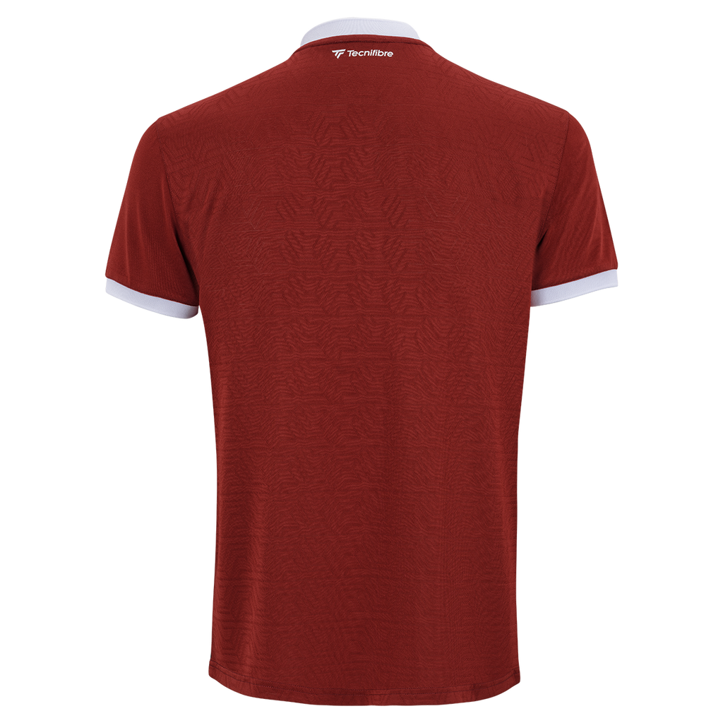 Tecnifibre Men's Team Mesh Polo Cardinal