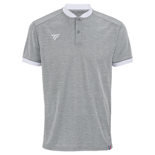 Tecnifibre Men's Team Mesh Polo Silver