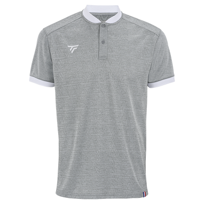 Tecnifibre Men's Team Mesh Polo Silver