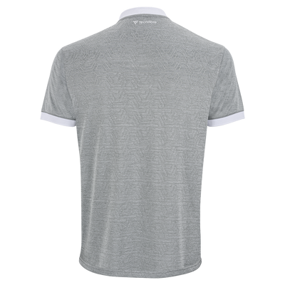 Tecnifibre Men's Team Mesh Polo Silver