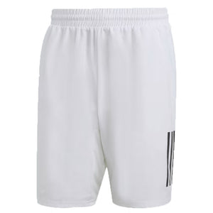 Adidas Men's Club 3 Stripe Shorts 24 White