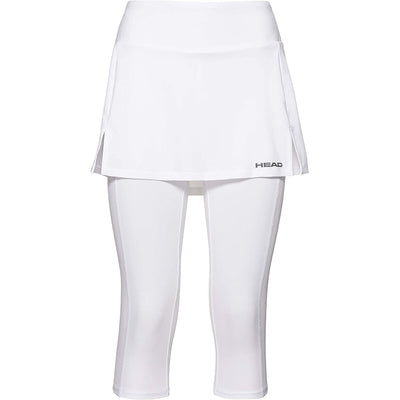 Head Women's Club 3/4 Tights Skort White