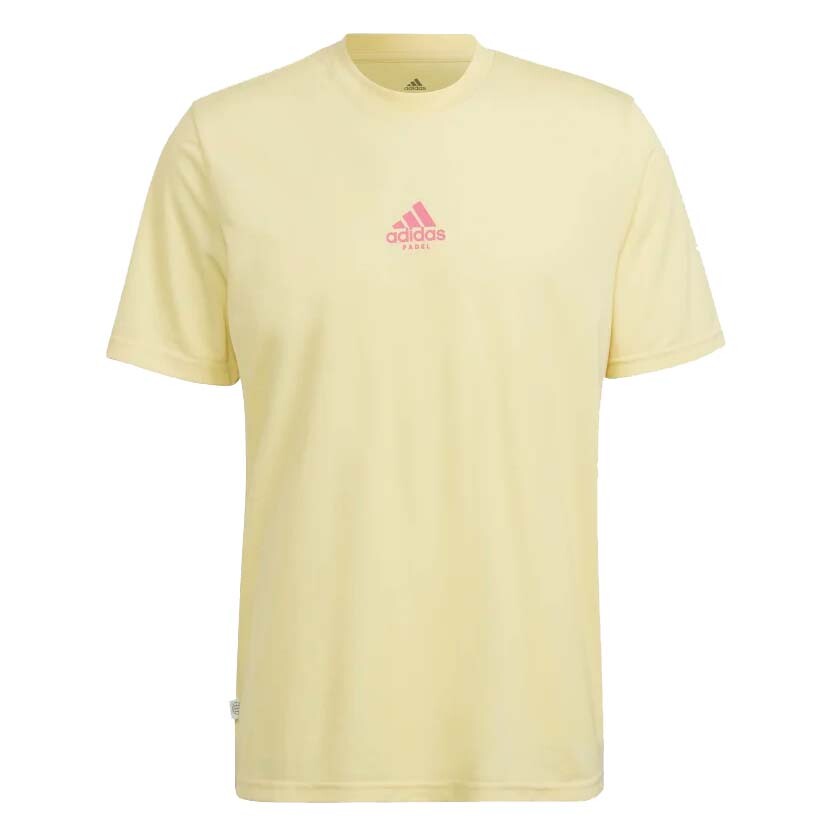 Adidas Men's Padel Category Tee Yellow