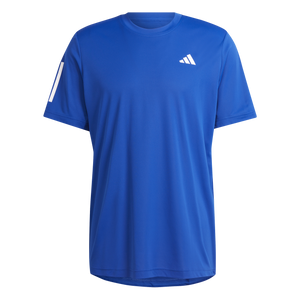 Adidas Men's Club 3 Stripe Tee Royal Blue