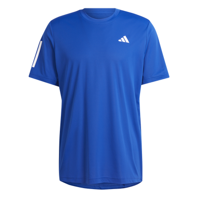 Adidas Men's Club 3 Stripe Tee Royal Blue