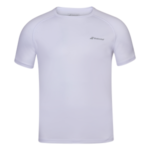 Babolat Boys Play Crew Neck Tee White