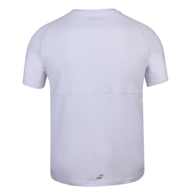 Babolat Boys Play Crew Neck Tee White