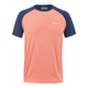 Babolat Men's Play Crew Neck Tee Fluo Strike Estate Blue