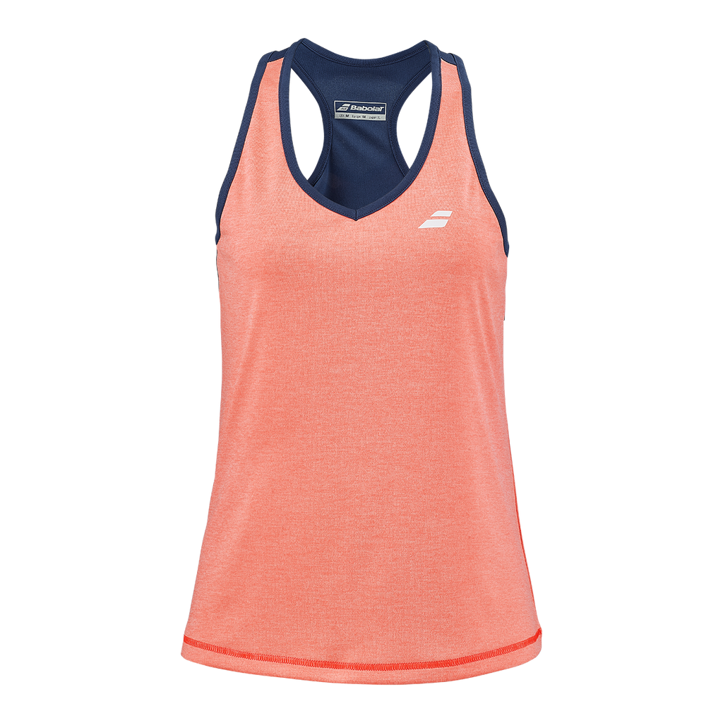 Babolat Women's Play Tank Top Fluo Strike Estate Blue