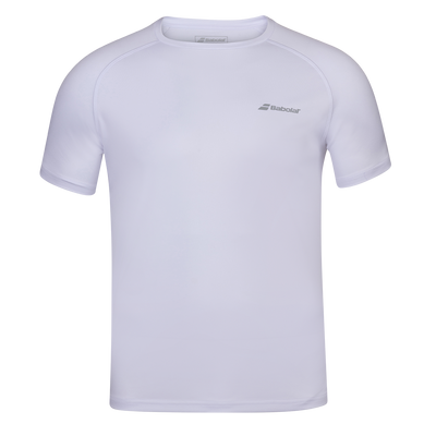 Babolat Men's Play Crew Neck Tee White