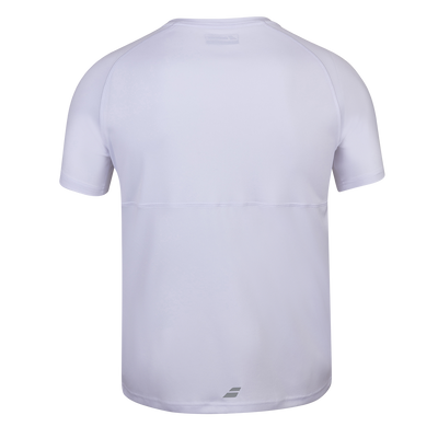 Babolat Men's Play Crew Neck Tee White