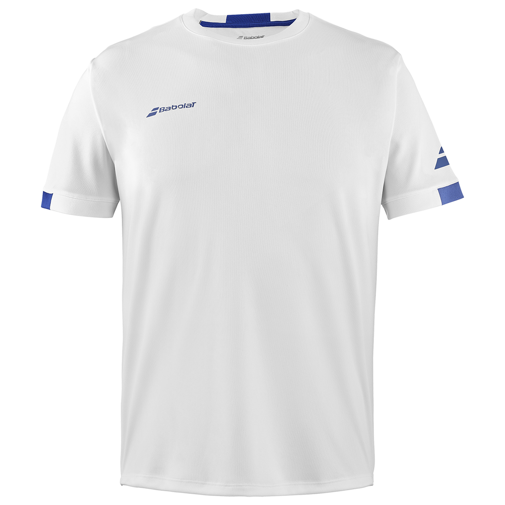 Babolat Men's Play Crew Neck Tee White 24