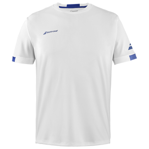 Babolat Men's Play Crew Neck Tee White 24