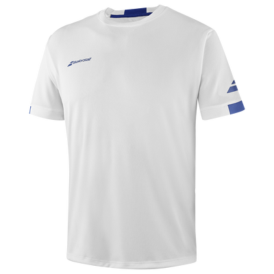 Babolat Men's Play Crew Neck Tee White 24