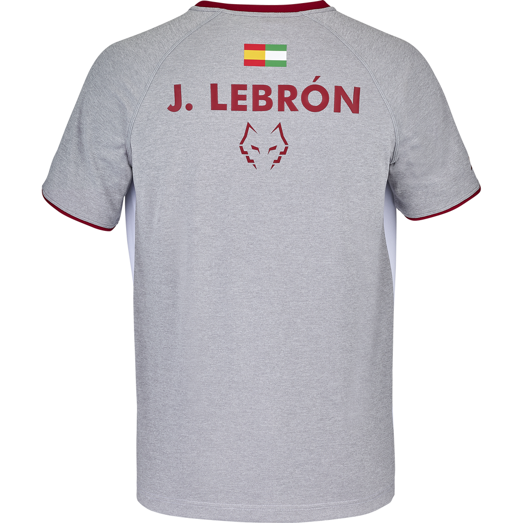 Babolat Men's Play Crew Neck Tee Lebron White