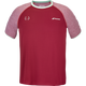 Babolat Men's Play Crew Neck Tee Lebron Red Dahlia