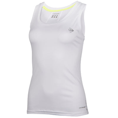 Dunlop Women's Club Tank White