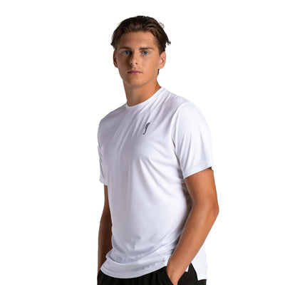 Robin Soderling Men's Performance Tee White