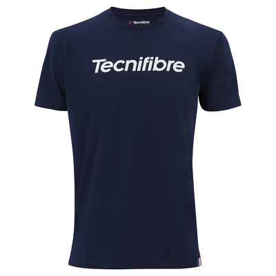 Tecnifibre Men's Club Cotton Tee Marine