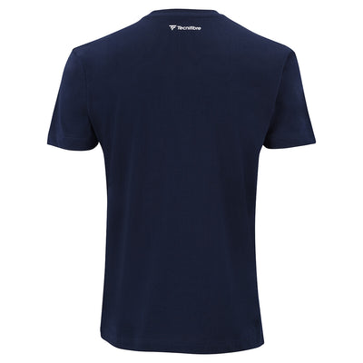 Tecnifibre Men's Club Cotton Tee Marine