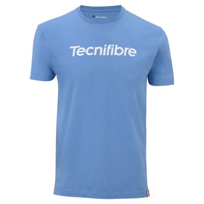 Tecnifibre Men's Club Cotton Tee Azur