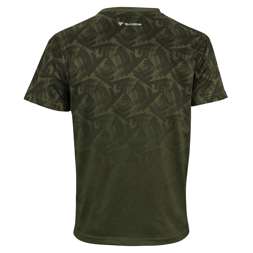 Tecnifibre Men's X-Loop Tee 2024 Green Camo