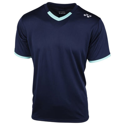 Yonex Men's YTM4 Crew T-Shirt Navy Blue