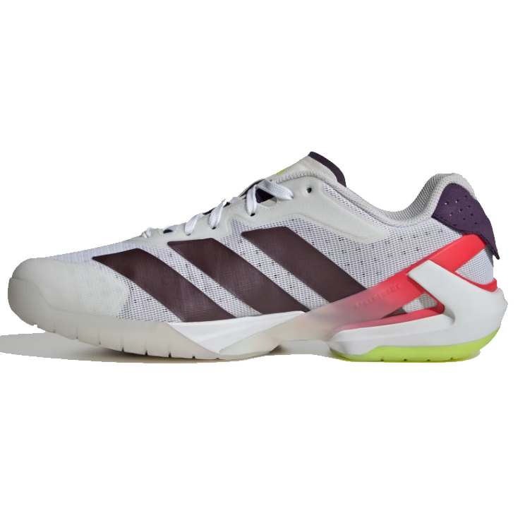 Adidas Men's Adizero Counterblast Indoor Court Shoes White Red