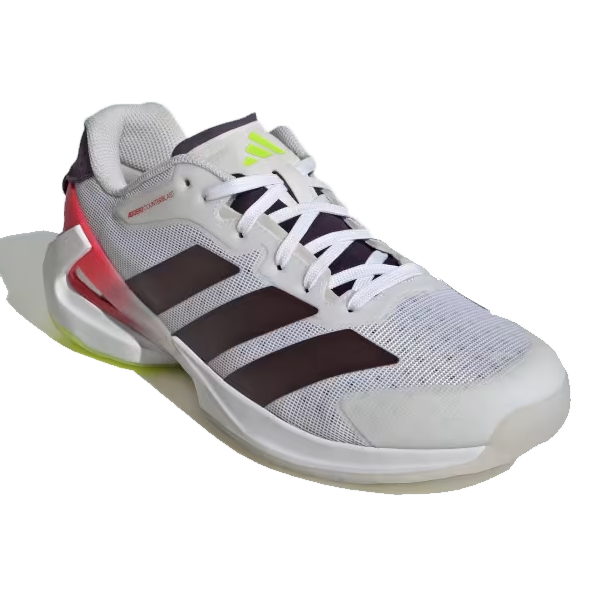 Adidas Men's Adizero Counterblast Indoor Court Shoes White Red
