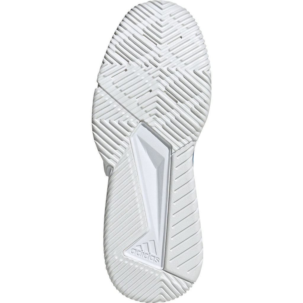 Adidas Men's Court Team Bounce 2.0 Indoor Court Shoe Blue Orange