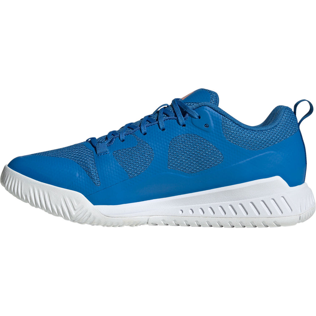 Adidas Men's Court Team Bounce 2.0 Indoor Court Shoe Blue Orange