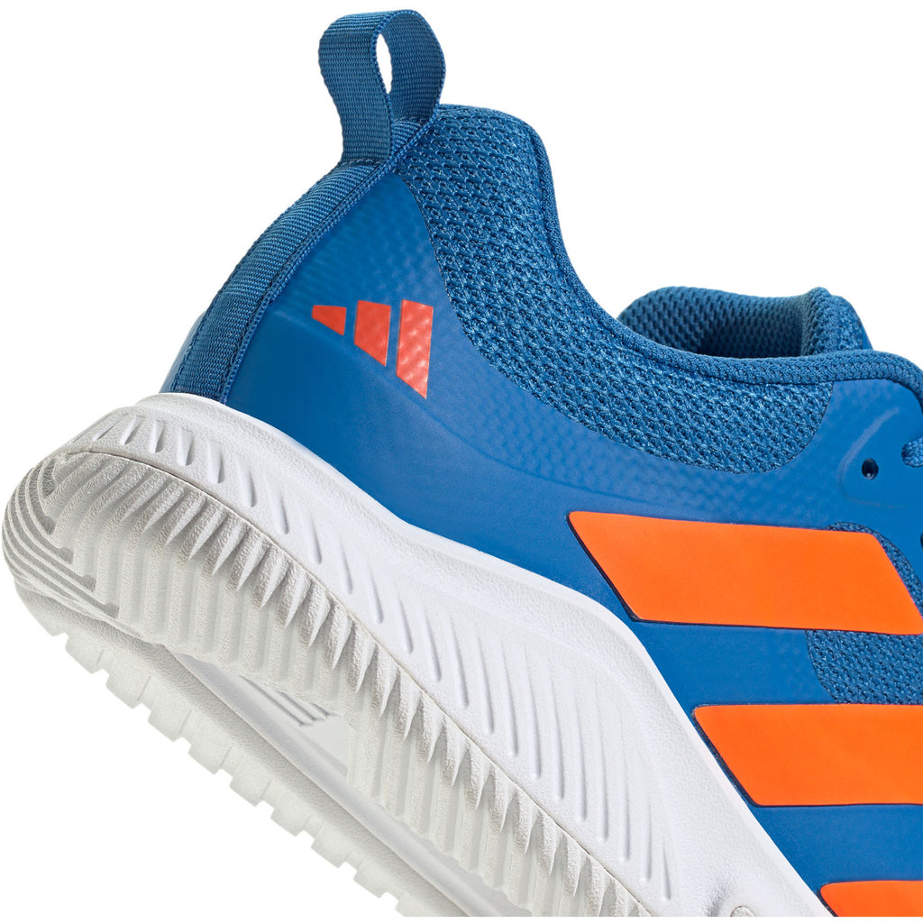 Adidas Men's Court Team Bounce 2.0 Indoor Court Shoe Blue Orange