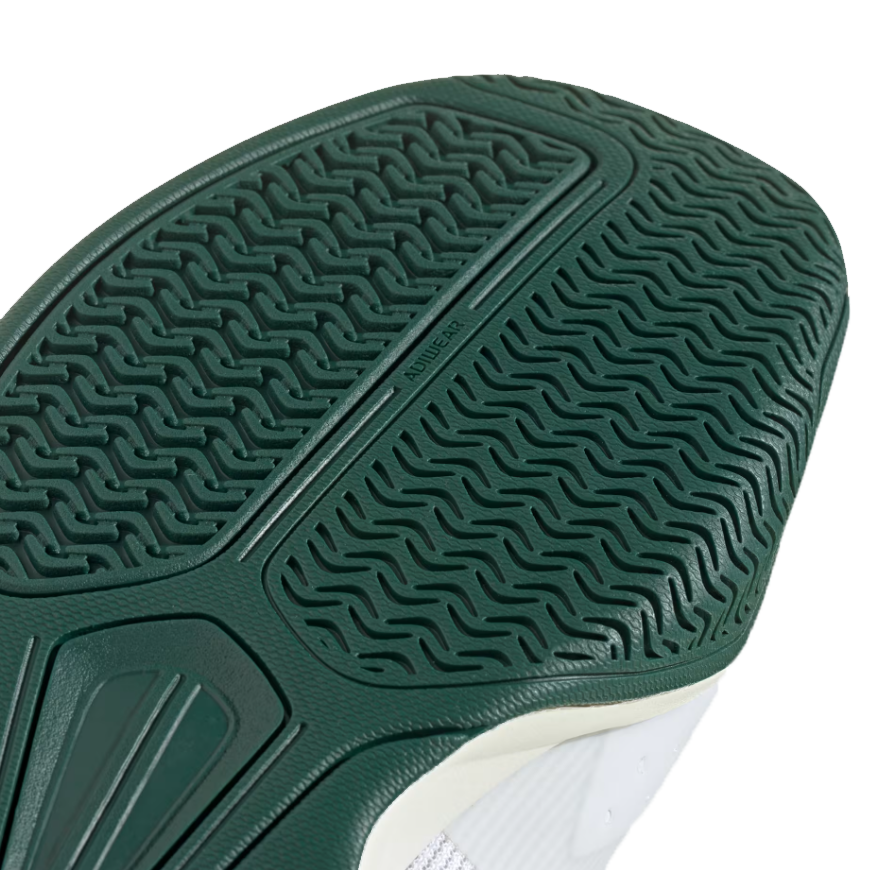 Adidas Men's Courtflash Pickleball Shoes White Collegiate Green